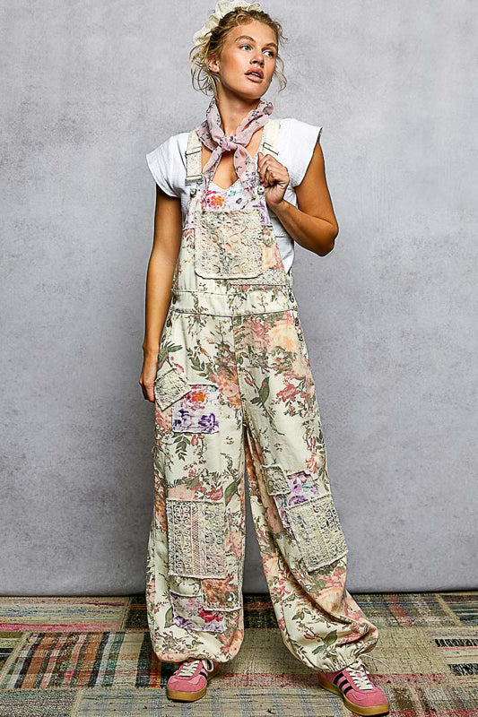 Lindsay Floral Overalls