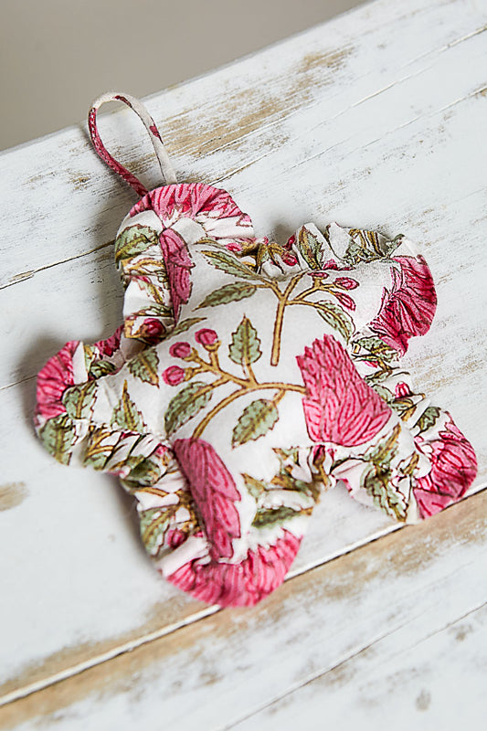Star Quilted Bag Charm
