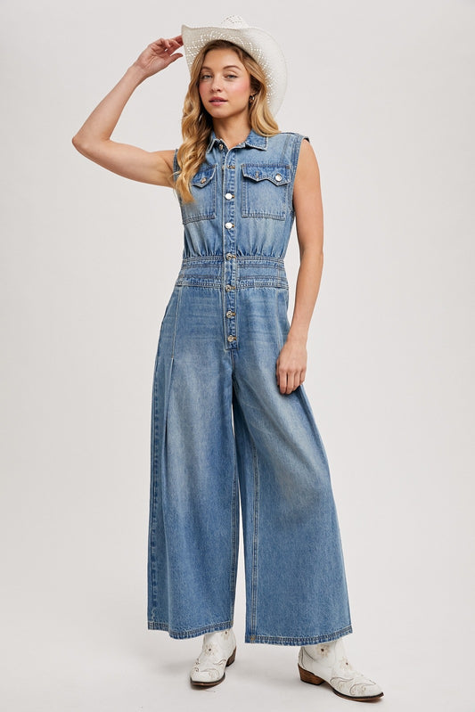 Micah Denim Jumpsuit