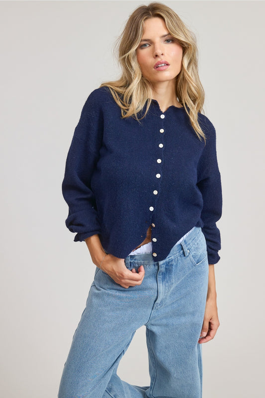 Essential Button Down Cardi