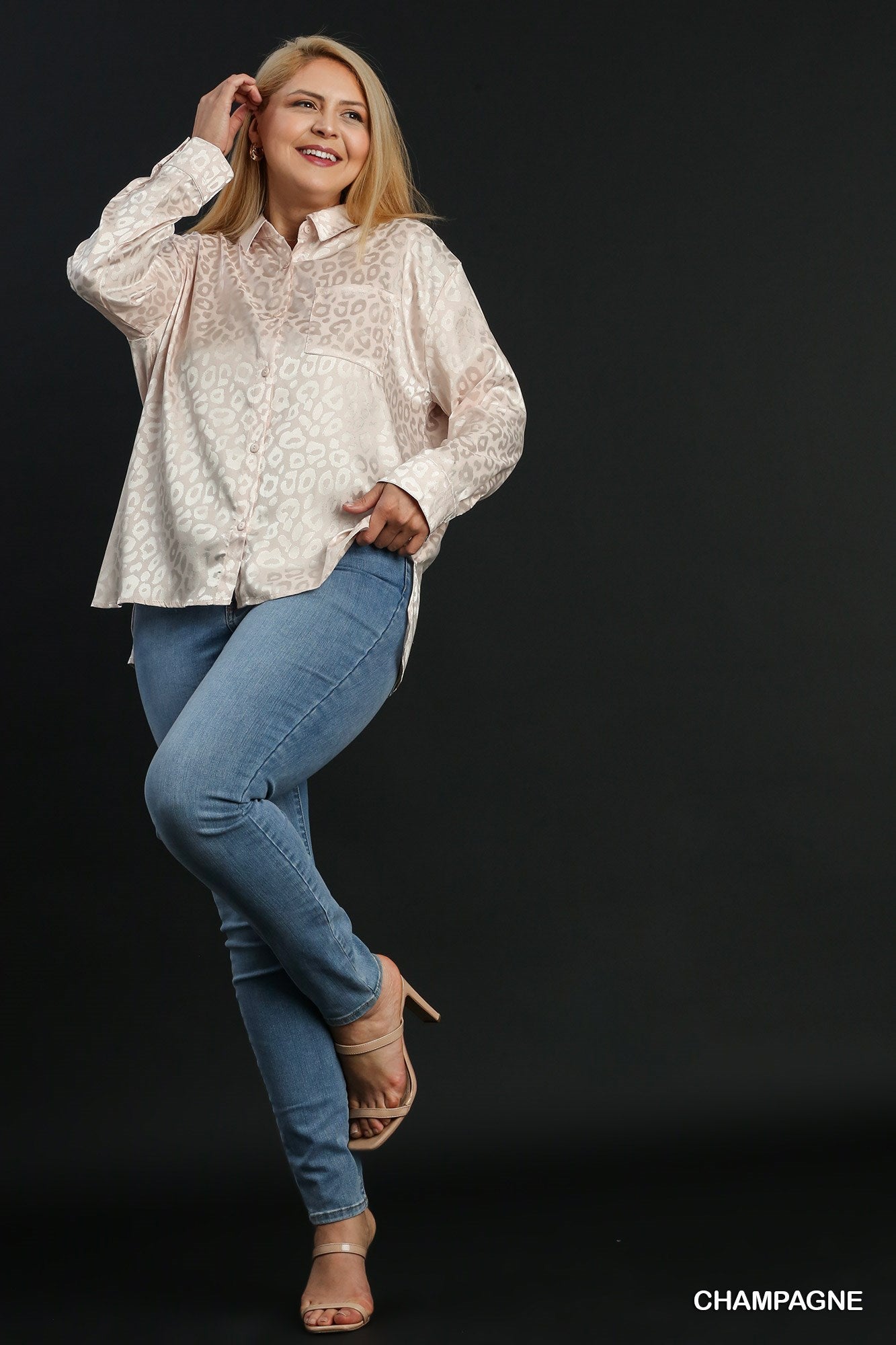 Curvy Georgina Blouse