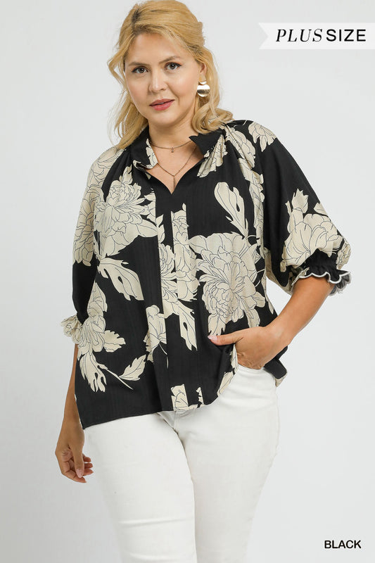 Curvy Emma Blouse