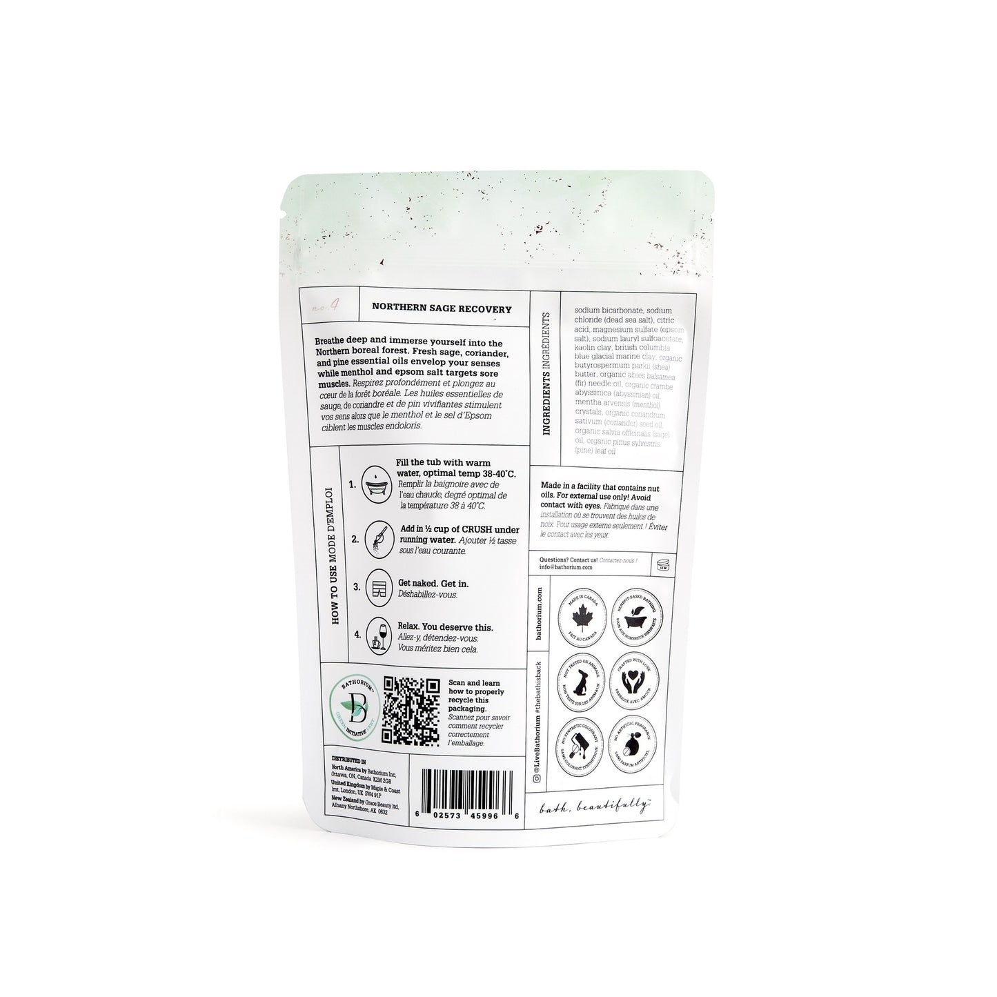 Northern Sage Recovery Bath Soak