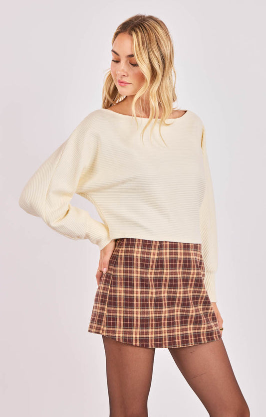 On A Stroll Boatneck Top