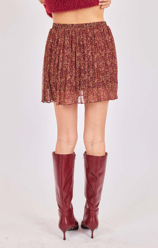 Candlelight Mini Skirt