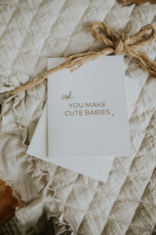 Cute Babies Card