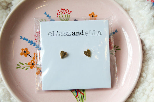 Petite Heart Earrings