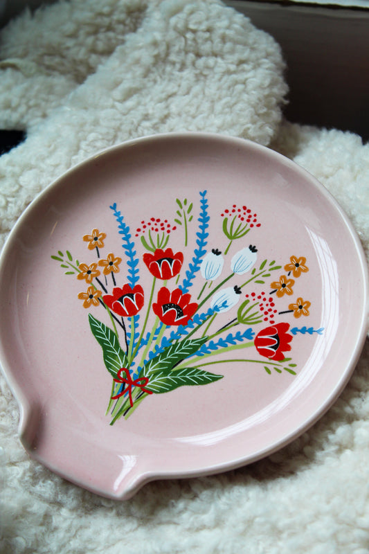 Floral Spoon Rest