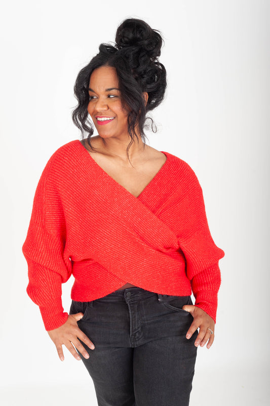 Selene Wrap Sweater