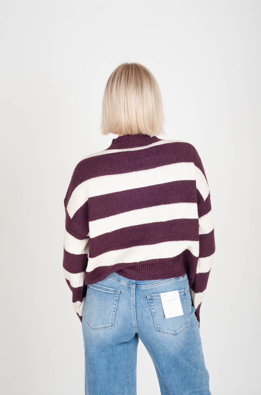 Inez High Neck Sweater