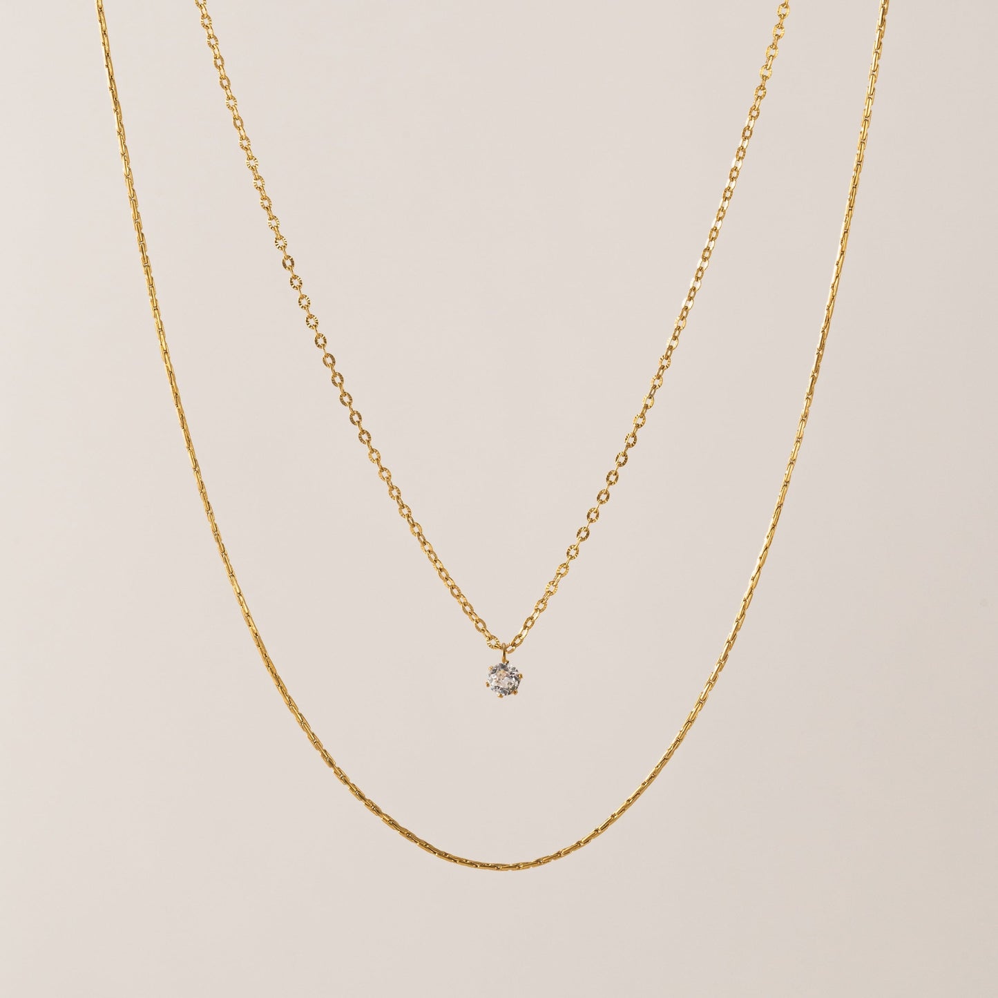 Collier superposé Soleil