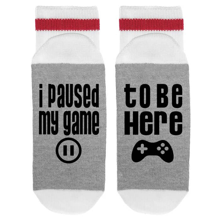 Men's Paused My Game Socks