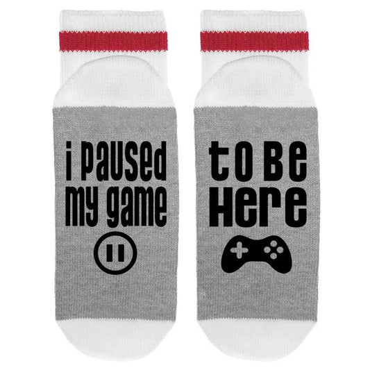 Men's Paused My Game Socks