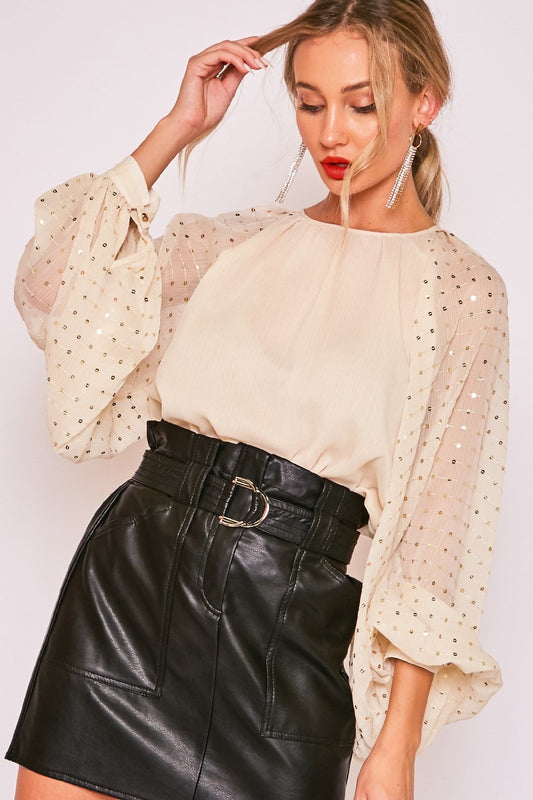 Eve Sequin Blouse