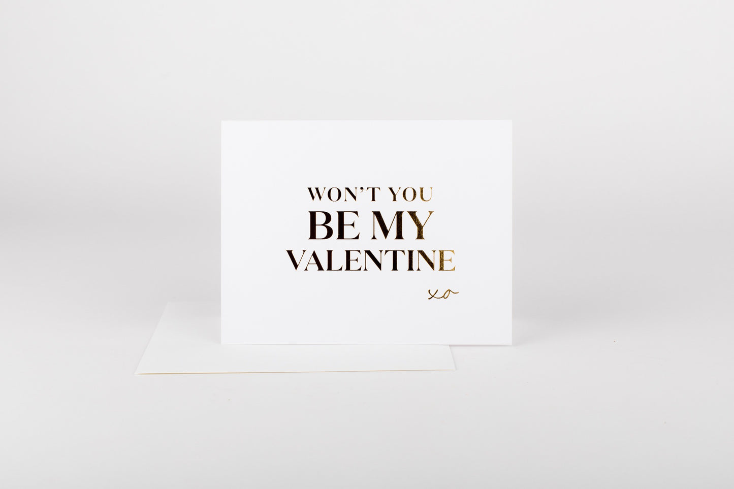 Won't You Be My Valentine Card