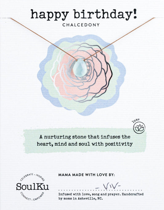 Happy Birthday Necklace