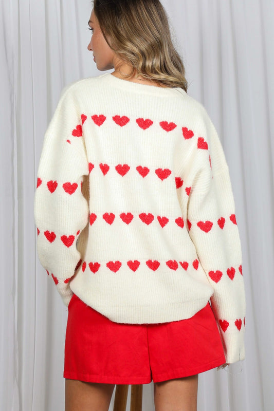 Gianna Heart Sweater