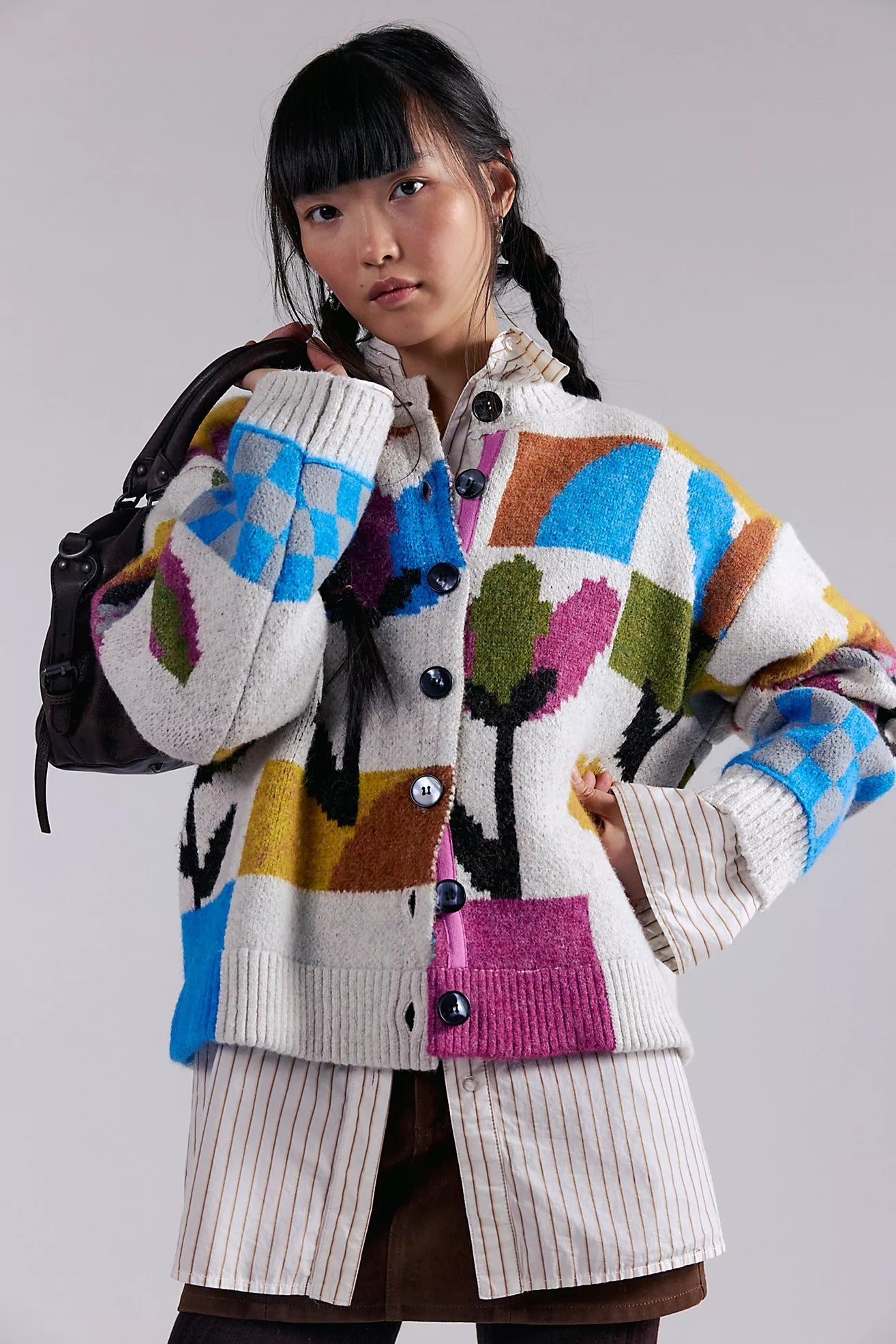 Tulip Whirl Cardigan