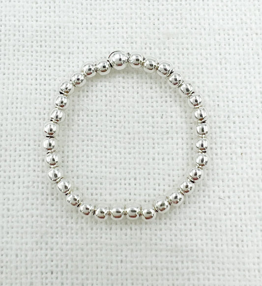 Bague empilable en argent sterling