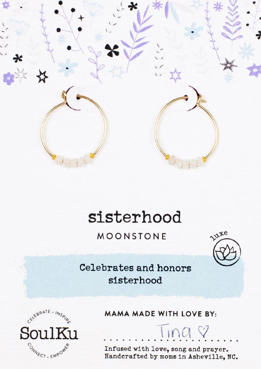 Sisterhood Hoop Earrings