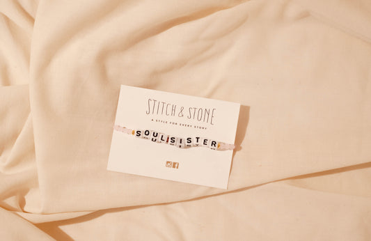 Bracelet Stitch « Âme sœur »