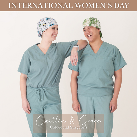 International Women's Day Campaign Feature: Caitlin Cahill & Grace Ma, Colorectal Surgeons