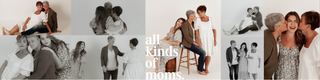 a women celebrating the love with her two moms