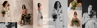 a women with flowers celebrating her miscarriages and turning them into strength