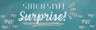 a banner about a stitch & stone style vibes