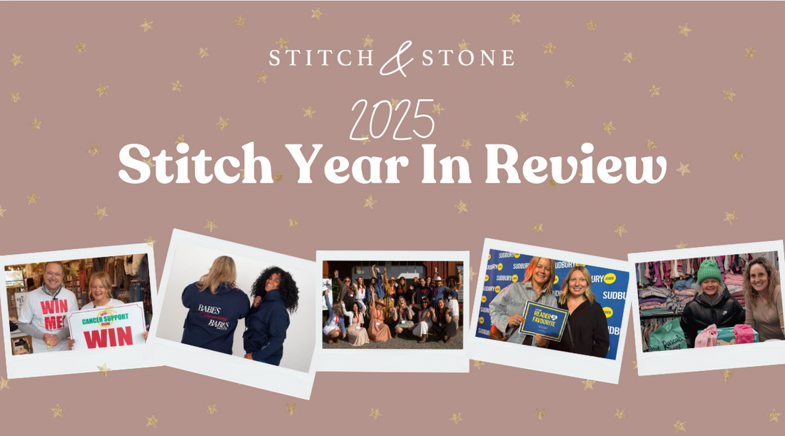 a banner for a blog post of year in review 2025