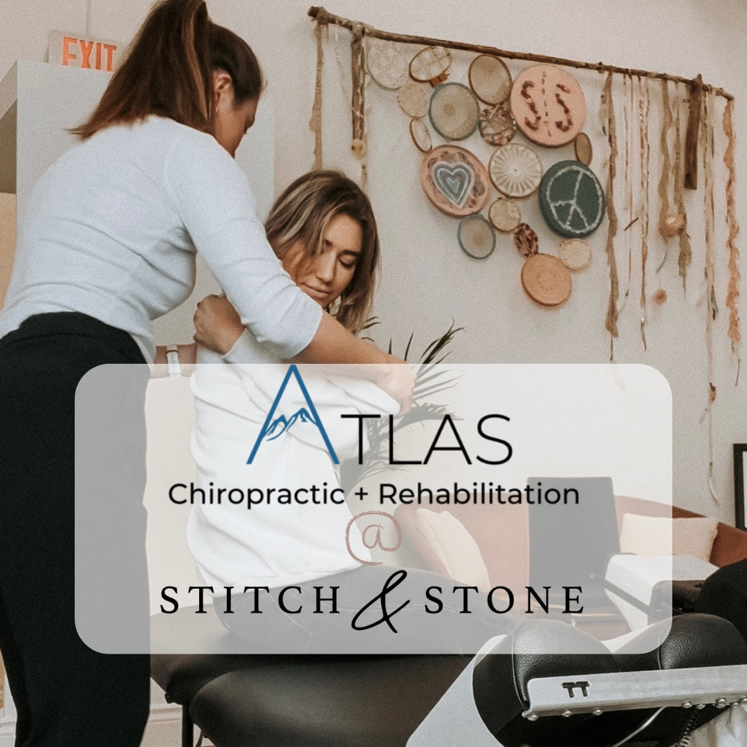 women getting her back adjusted