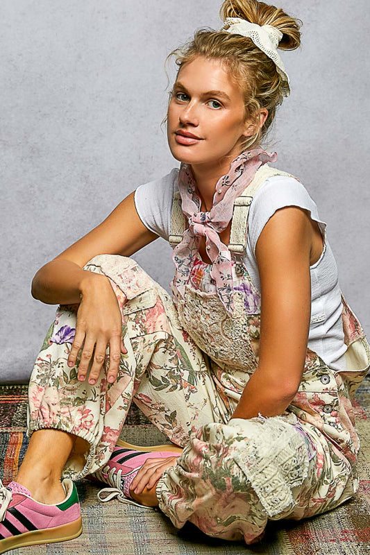 Lindsay Floral Overalls