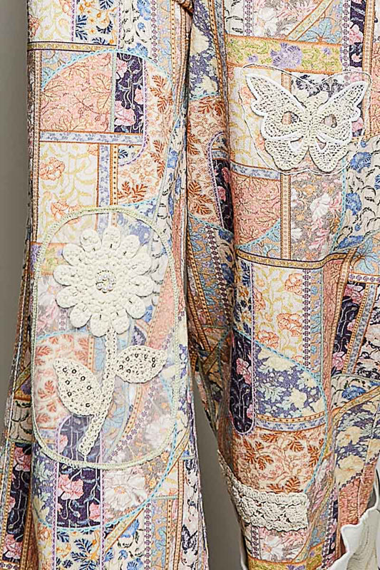 Irene Floral Overalls