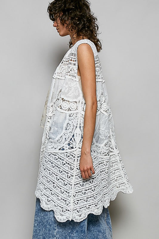 Lainey Crochet Cardigan