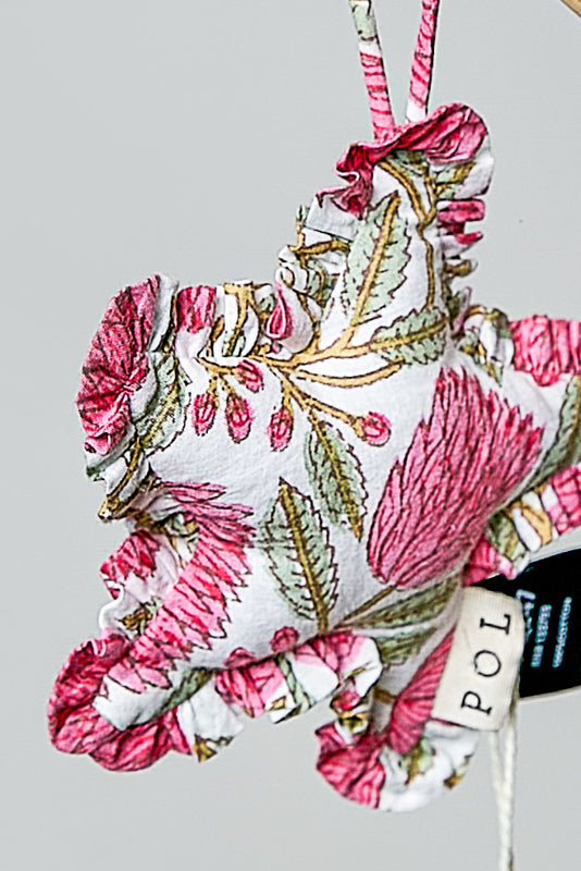 Star Quilted Bag Charm