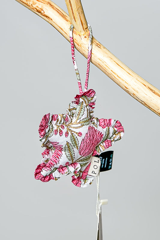 Star Quilted Bag Charm