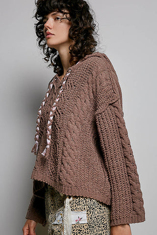Leon Knitted Hoodie