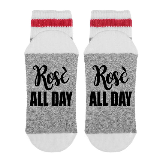 Rosé All Day Socks