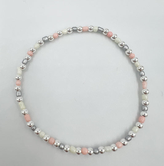 Summer Repeater Bracelet | Peaches & Cream