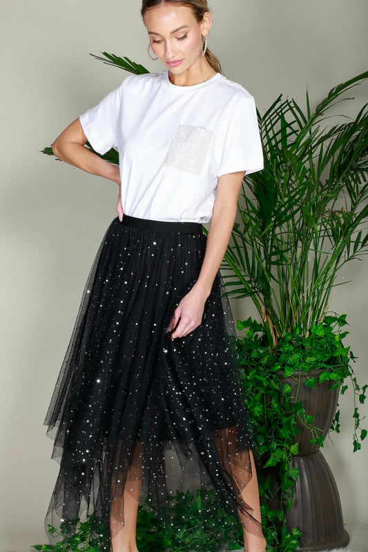 Clara Glitter Skirt