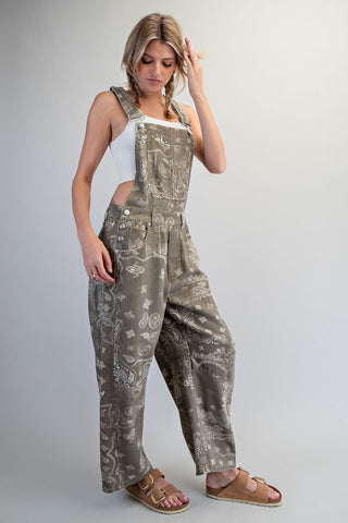 Felicity Paisley Overalls