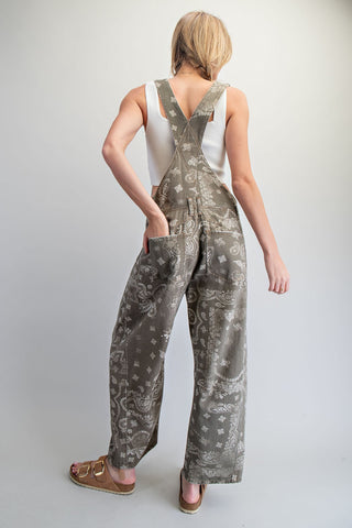 Felicity Paisley Overalls