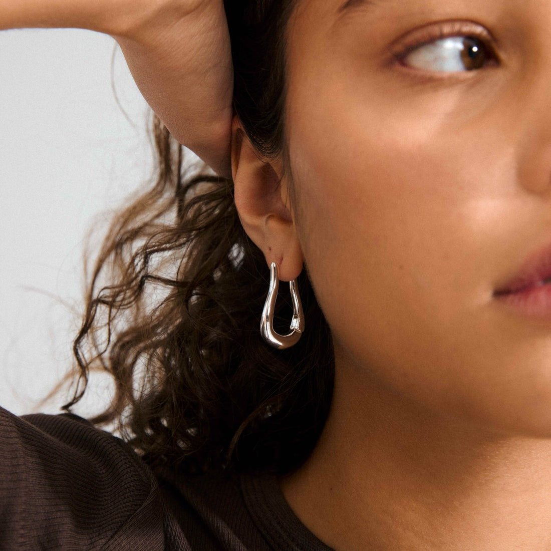 Unfold Hoop Earrings