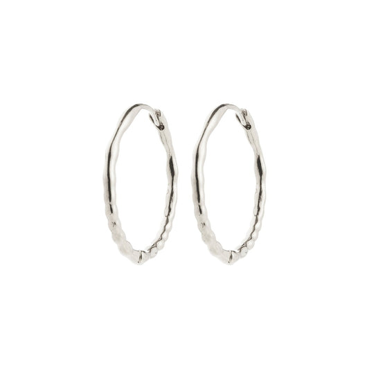 Between Hoop Earrings