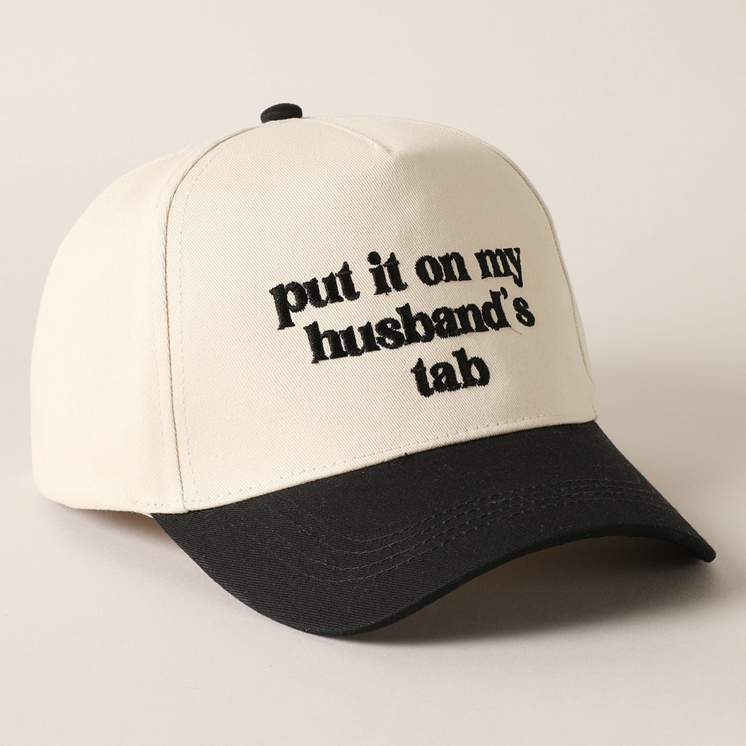 Husbands' Tab Baseball Cap