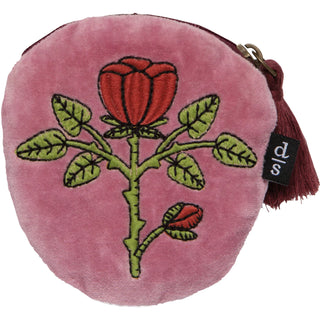 Embroidered Coin Purse