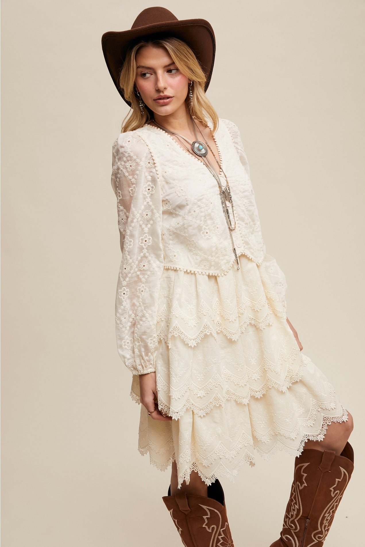 Iris Lace Dress