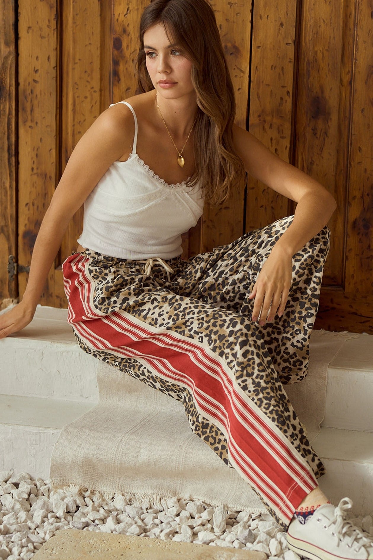 Clara Leopard Pants