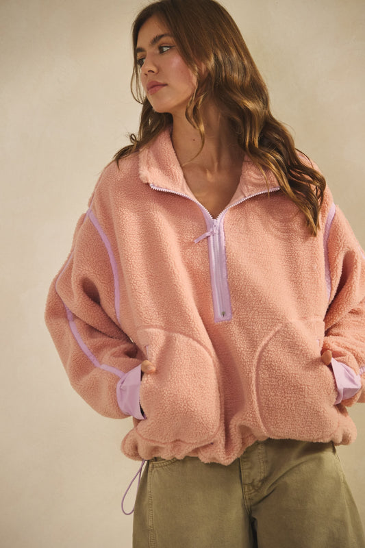 Carla Sherpa Pullover