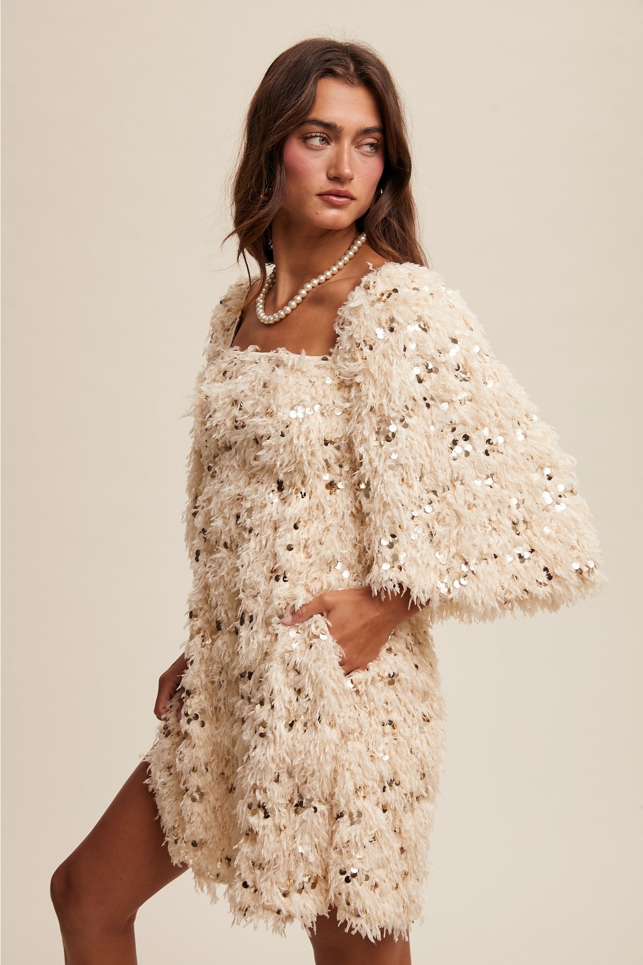 Adrienne Fringe Dress